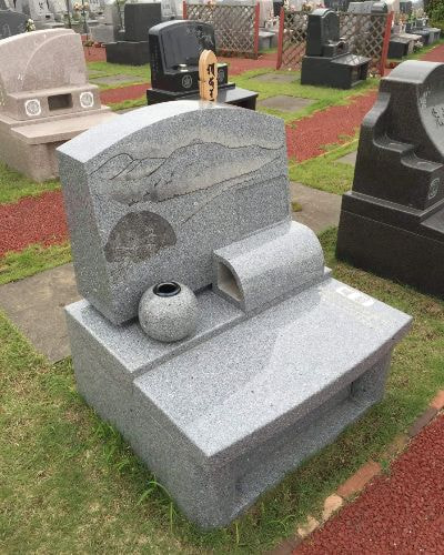 芝生墓地1.6施工例