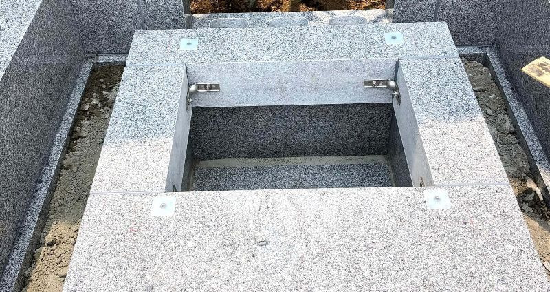 地震に強いお墓